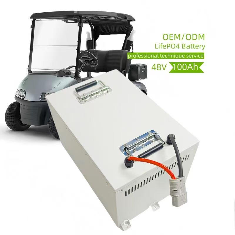 Golf Cart Compatible 48V 100Ah LiFePO4 Battery 48V 100Ah LiFePO4 battery for golf cart power system