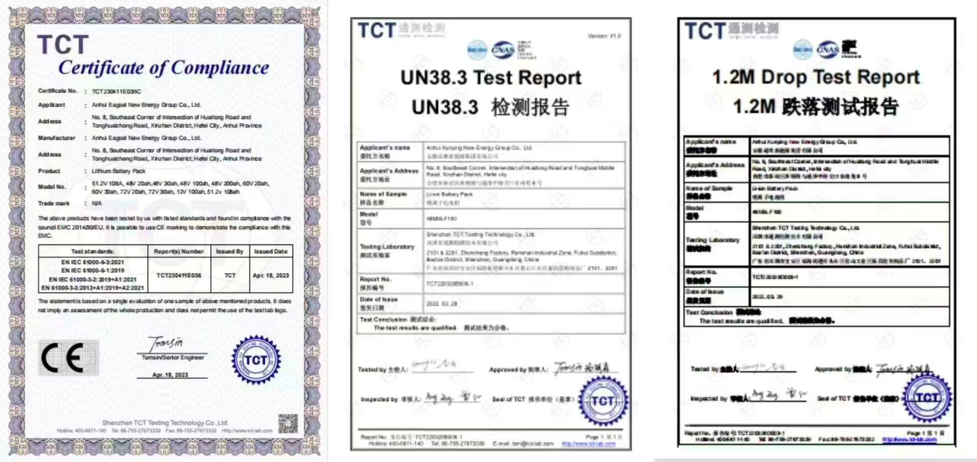 Global Certifications for Lithium-ion Batteries Global Certifications for Lithium-ion Batteries