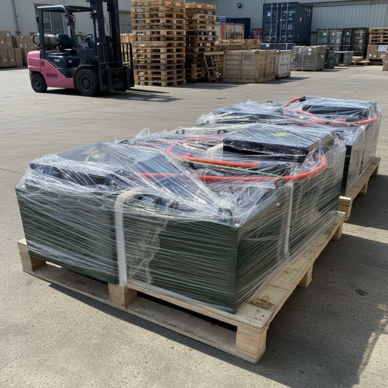 Forklift battery power industrial heavy durable rechargeable energy
