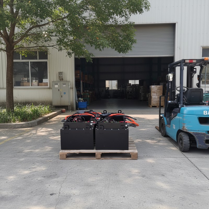 76.8V lithium iron phosphate forklift battery pack
