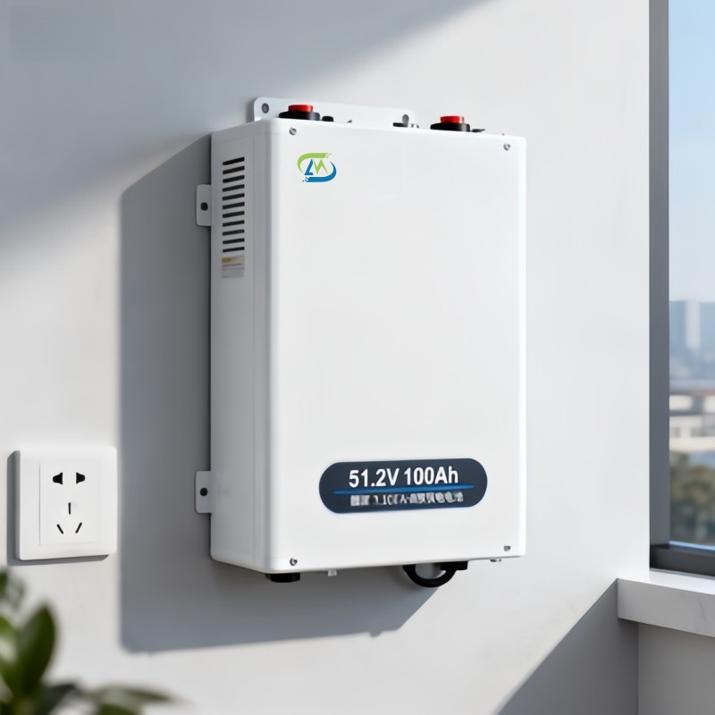 RV wall mount off grid power battery